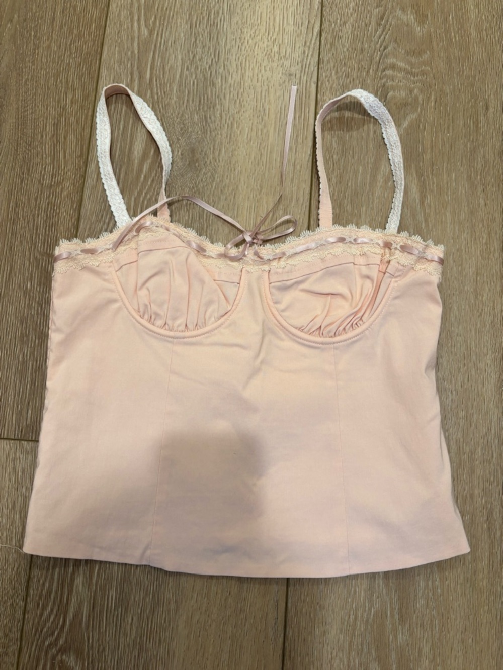 Kendall & Kylie Blush Pink Lace Cami
